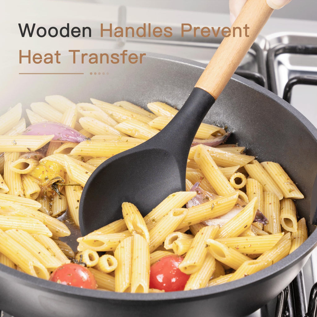Astercook Silicone Kitchen Utensil Set, 39 Pieces, BPA-Free