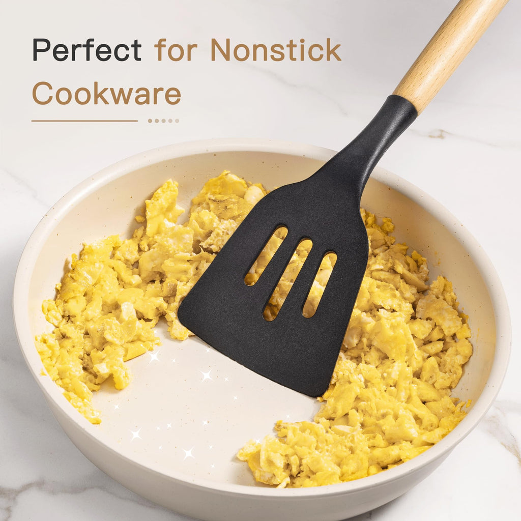 Astercook Silicone Kitchen Utensil Set, 39 Pieces, BPA-Free