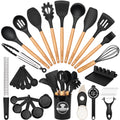 Astercook Silicone Kitchen Utensil Set, 39 Pieces, BPA-Free