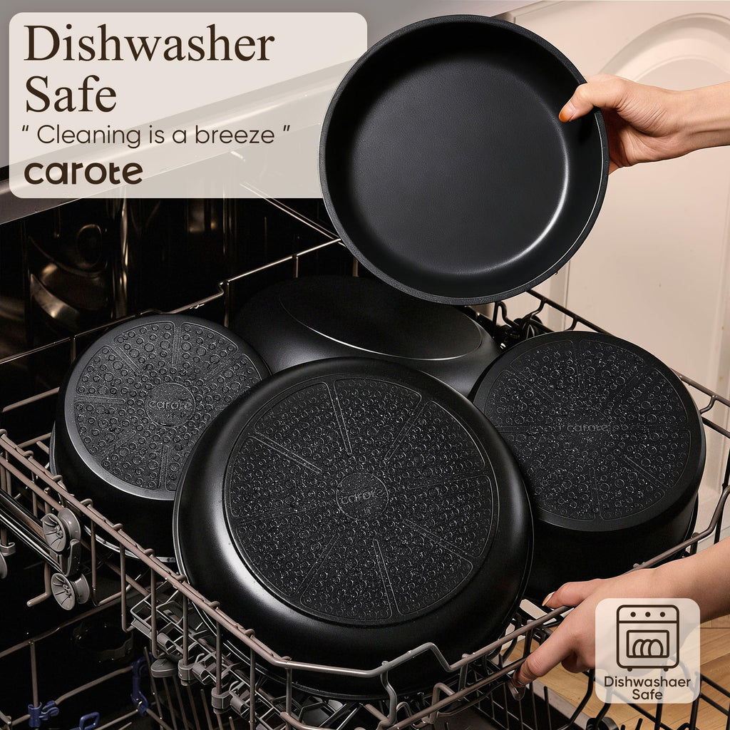 CAROTE 19-Piece Nonstick Pots and Pans Set, Detachable Handle